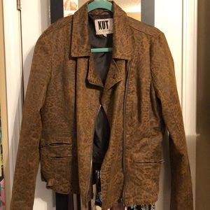 Kut from the Cloth leopard jacket